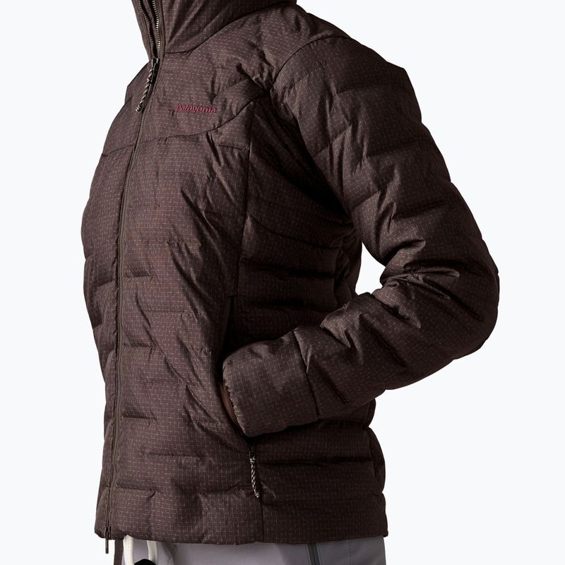 Női bélelt kabát Patagonia Durable Down Hoody den brown 6