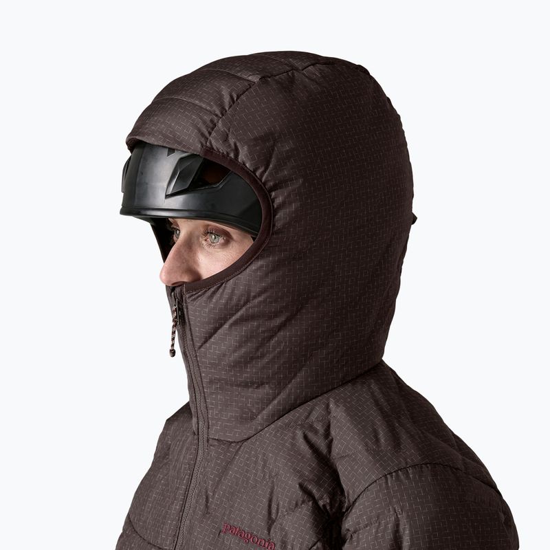 Női bélelt kabát Patagonia Durable Down Hoody den brown 7