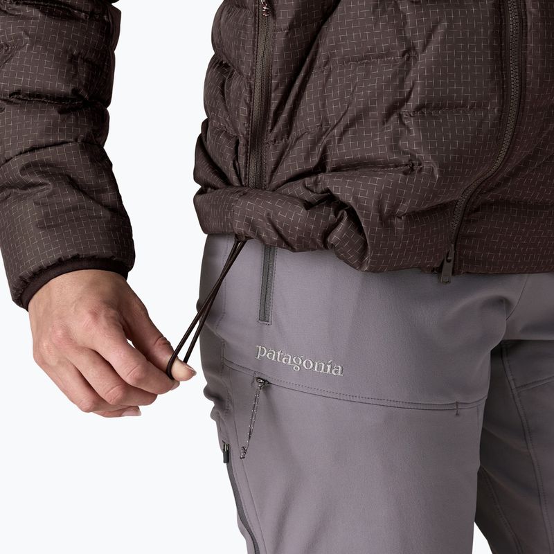 Női bélelt kabát Patagonia Durable Down Hoody den brown 8