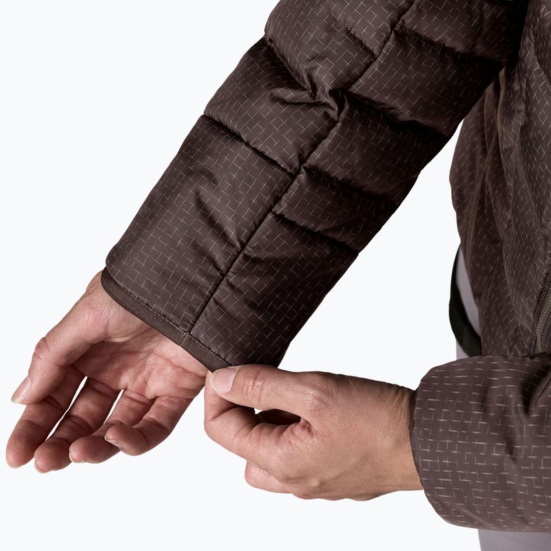 Női bélelt kabát Patagonia Durable Down Hoody den brown 9