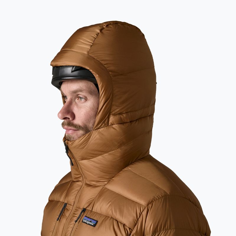 Férfi pehelykabát Patagonia Fitz Roy Down Hoody deer brown 4