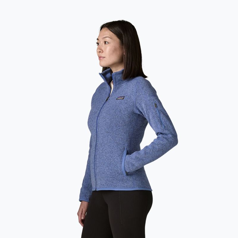 Női túra pulóver Patagonia Better Sweater diver blue 3