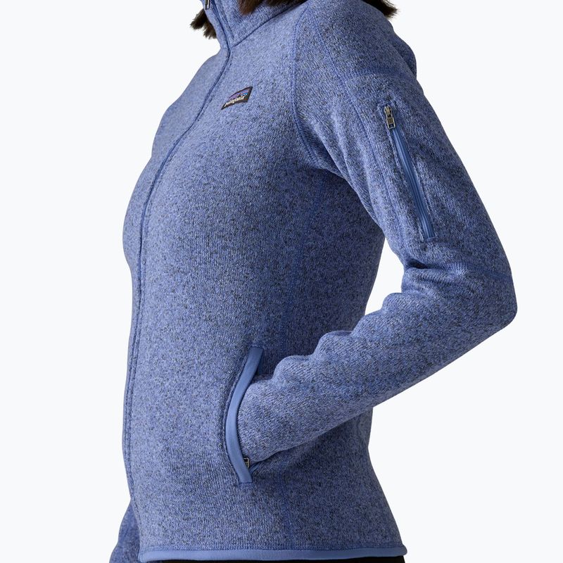 Női túra pulóver Patagonia Better Sweater diver blue 4