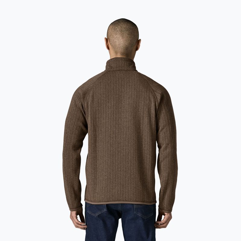 Férfi trekking pulóver Patagonia Better Sweater Fleece marlow brown rib knit 2