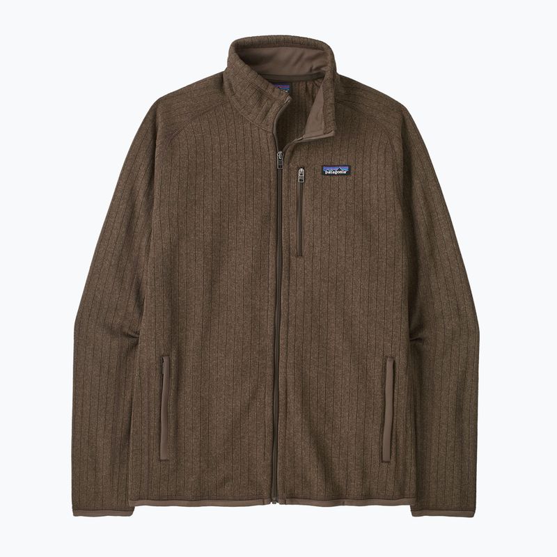 Férfi trekking pulóver Patagonia Better Sweater Fleece marlow brown rib knit 8