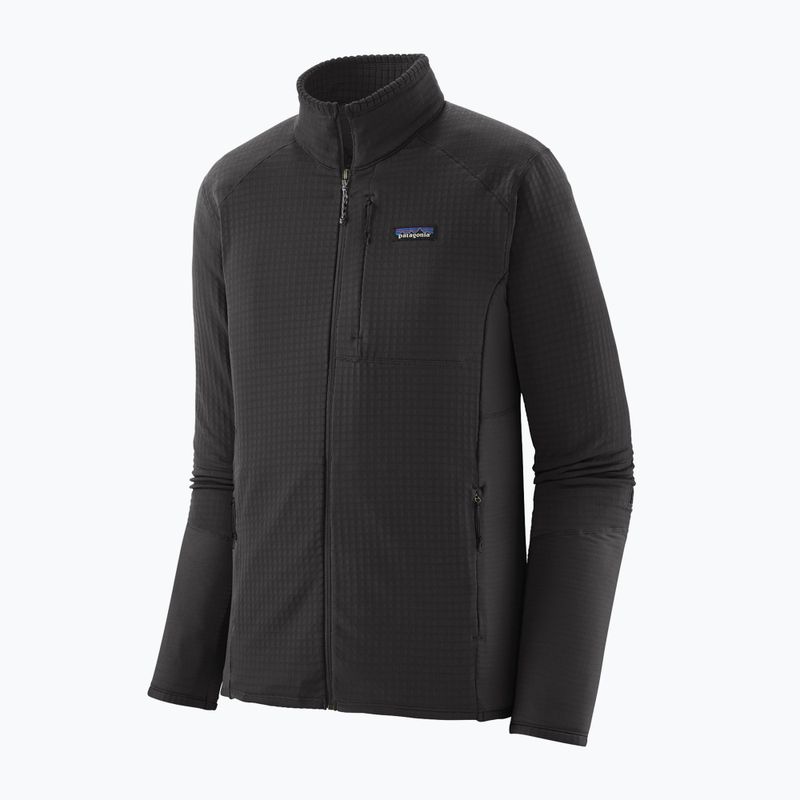 Férfi polár pulóver Patagonia R1 black w/black 2