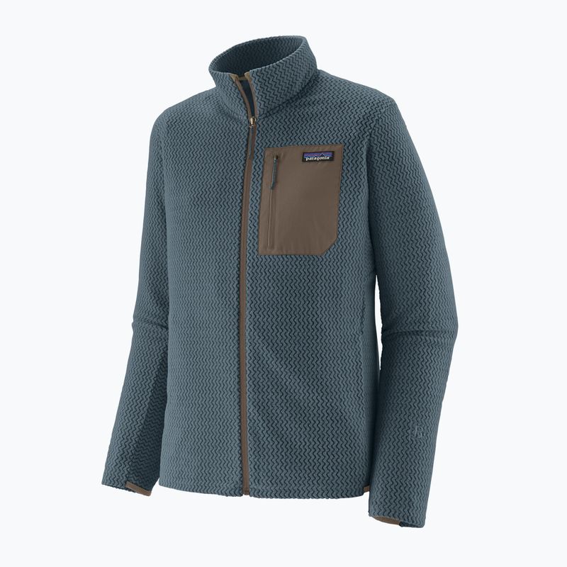 Férfi polár pulóver Patagonia R1 Air summit blue 4