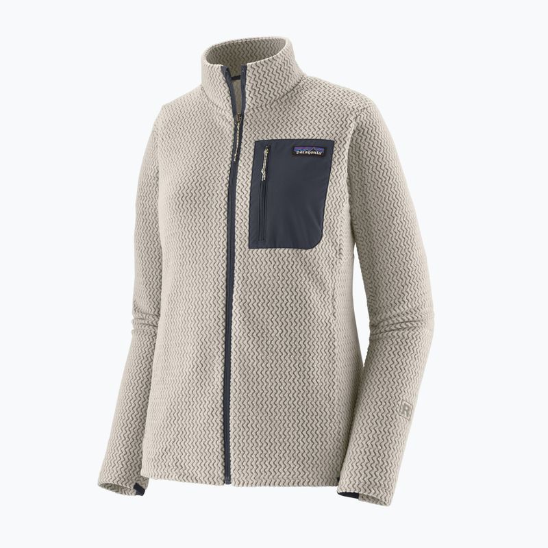 Női polár pulóver Patagonia R1 Air birch white 4