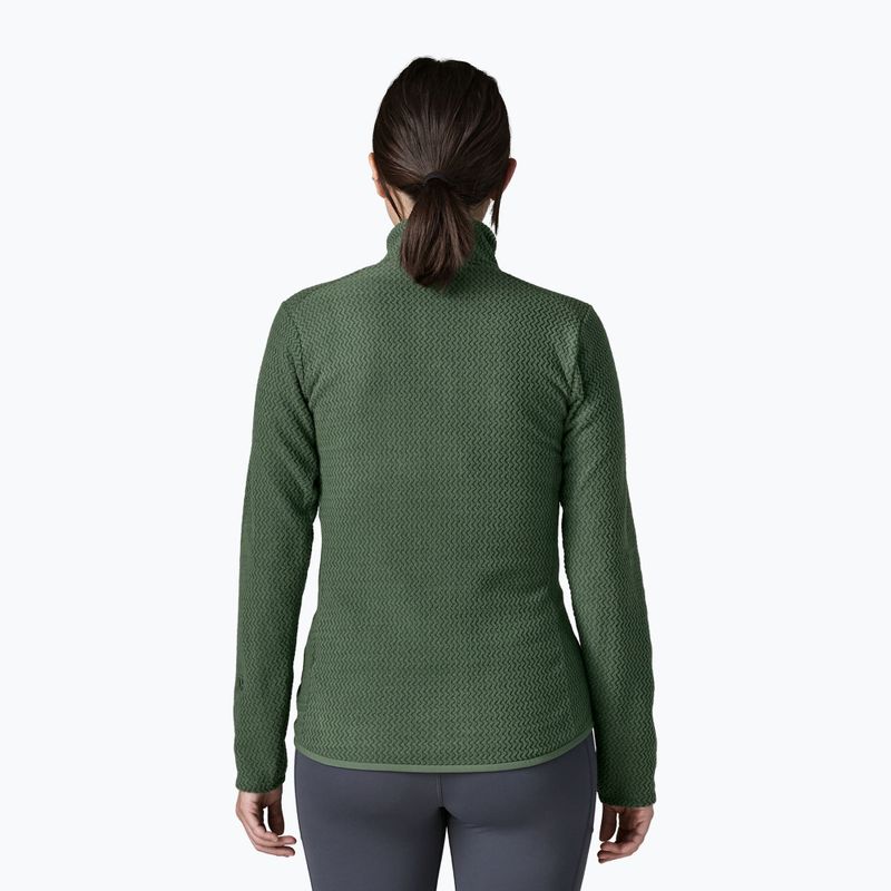Női polár pulóver Patagonia R1 Air canopy green 2