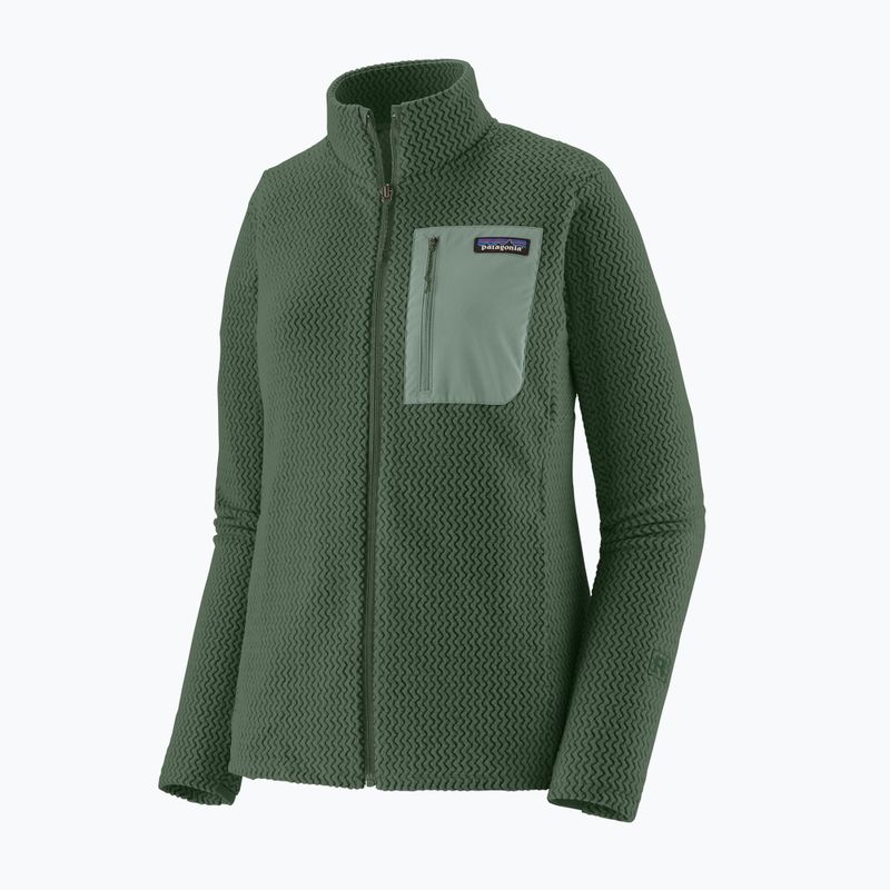 Női polár pulóver Patagonia R1 Air canopy green 4