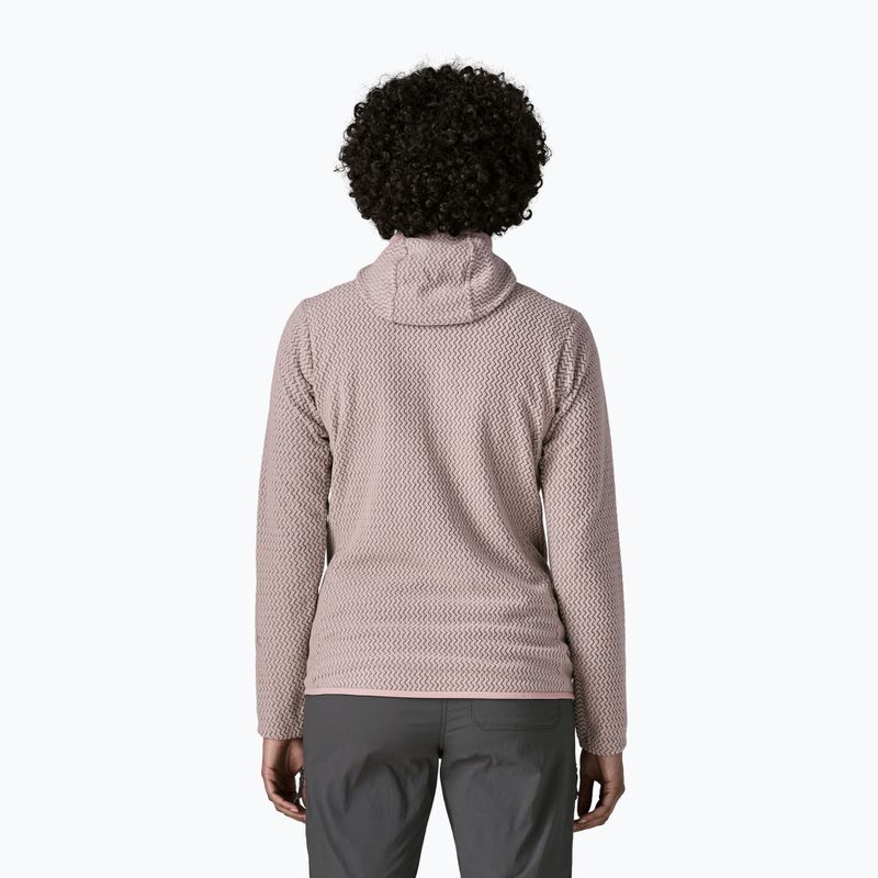 Női polár pulóver Patagonia R1 Air Full-Zip Hoody stingray mauve 2