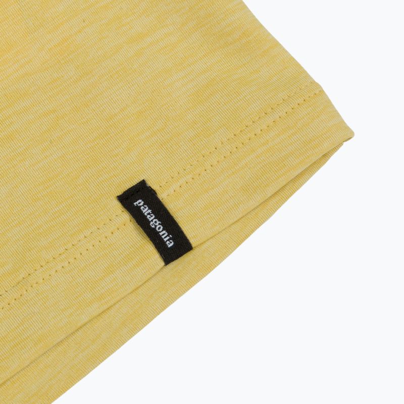 Férfi póló Patagonia Capilene Cool Daily Boardshort Logo limestone yellow - light limestone yellow x-dye 4