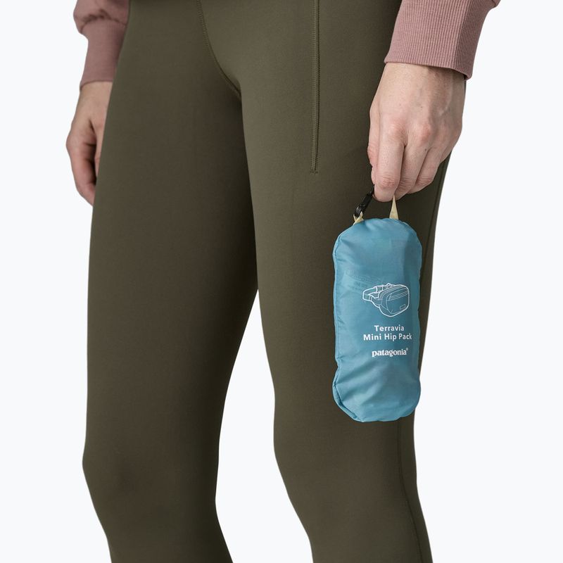 Övtáska Patagonia Terravia Mini Hip patchwork: snowmelt blue 5