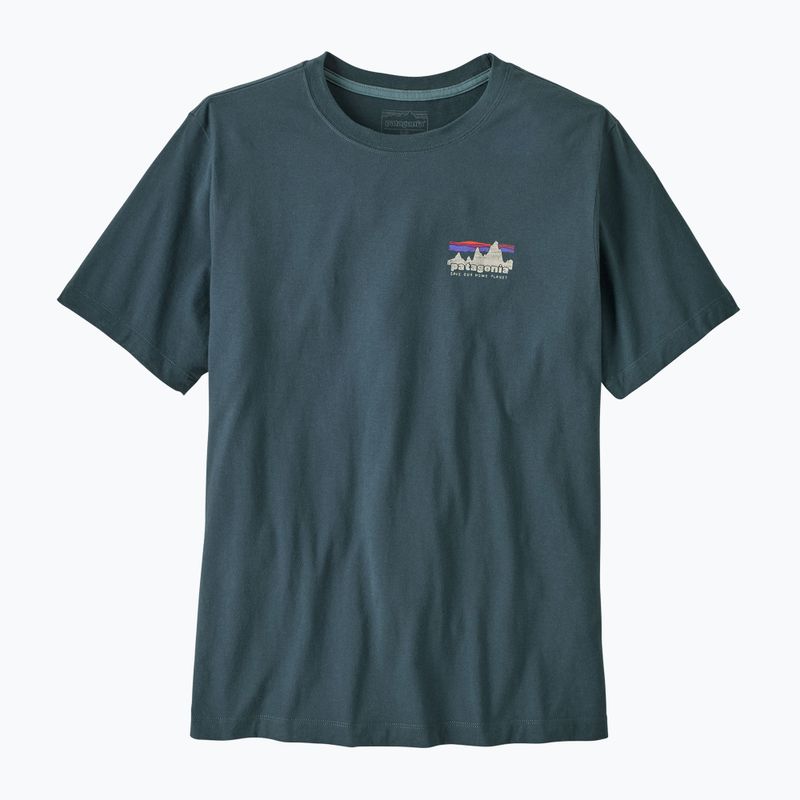 Férfi póló Patagonia '73 Skyline T-Shirt summit blue