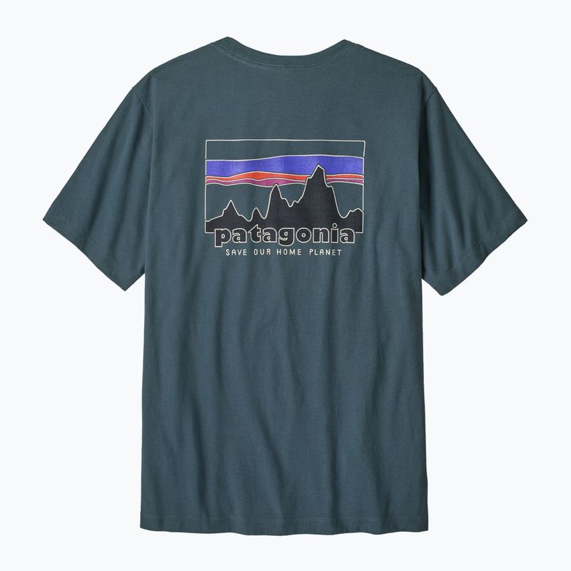 Férfi póló Patagonia '73 Skyline T-Shirt summit blue 2