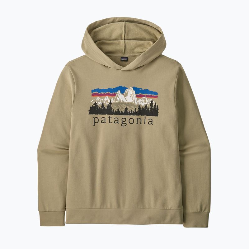 Férfi trekking pulóver Patagonia Fitz Roy Foothills Daily Hoody weathered stone 2