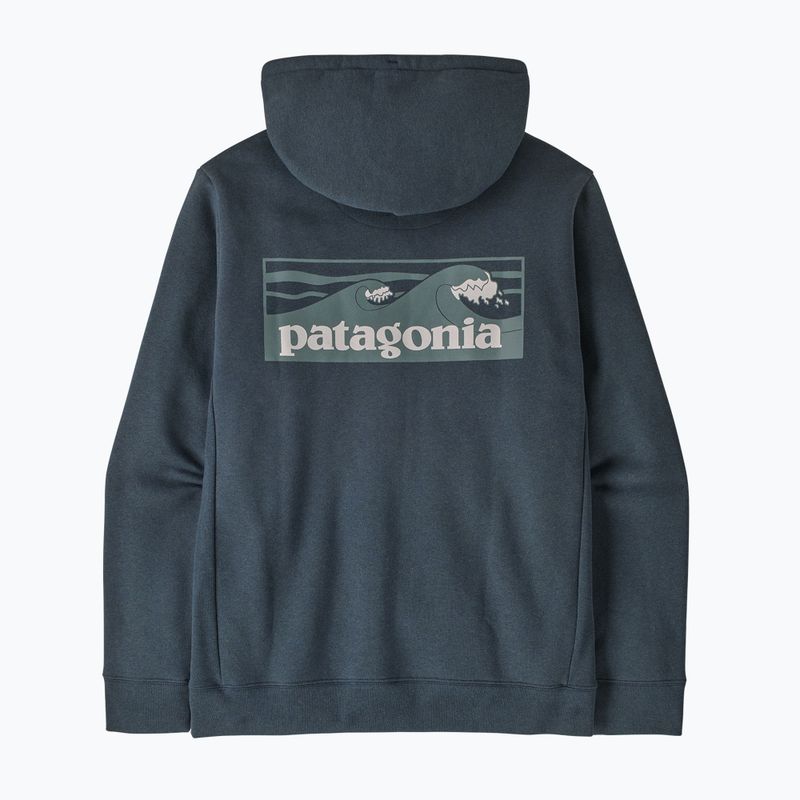 Férfi pulóver Patagonia Boardshort Logo Uprisal Hoody Summit Blue 2