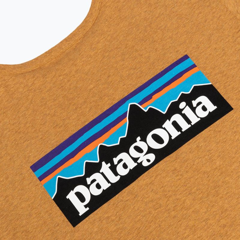 Női hosszú ujjú póló Patagonia P-6 Logo Responsibili-Tee LS dried mango 4