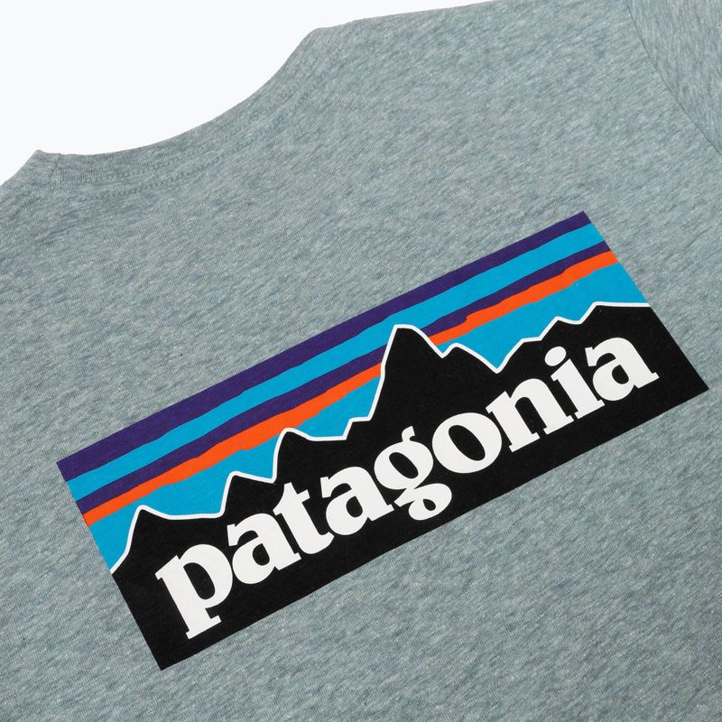 Női póló Patagonia P-6 Logo Responsibili-Tee blue sage 3