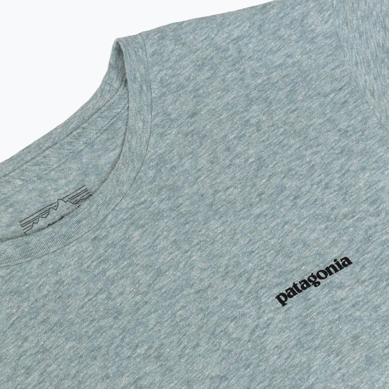 Női póló Patagonia P-6 Logo Responsibili-Tee blue sage 4
