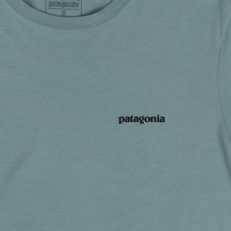 Férfi póló Patagonia P-6 Logo blue sage 3