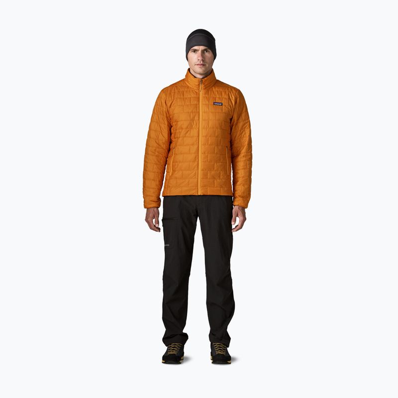 Férfi bélelt kabát Patagonia Nano Puff autumn orange 2