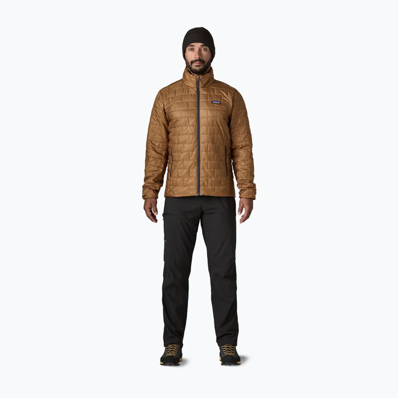 Férfi bélelt kabát Patagonia Nano Puff deer brown 2