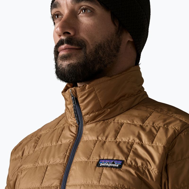 Férfi bélelt kabát Patagonia Nano Puff deer brown 5