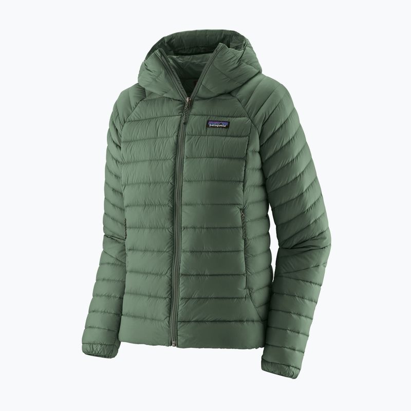 Női pehelykabát Patagonia Down Sweater Hoody canopy green 11