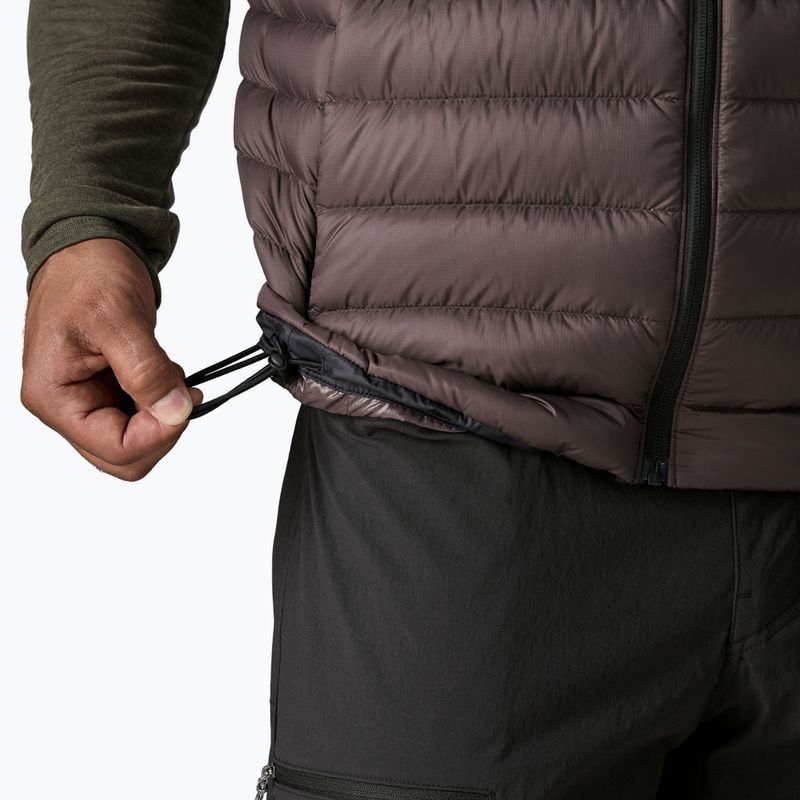 Férfi ujjatlan Patagonia Down Sweater den brown 4