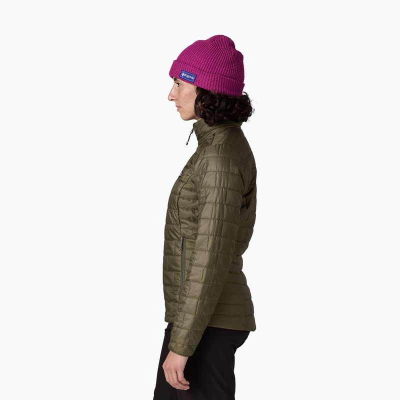 Női bélelt kabát Patagonia Nano Puff basin green 4