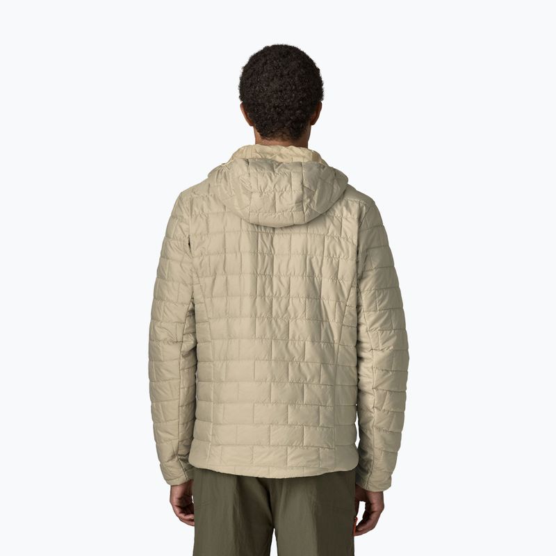 Férfi bélelt kabát Patagonia Nano Puff Hoody weathered stone 2