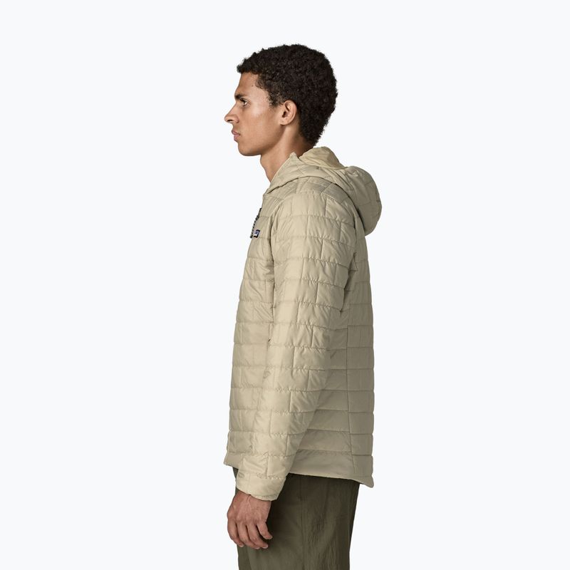Férfi bélelt kabát Patagonia Nano Puff Hoody weathered stone 3