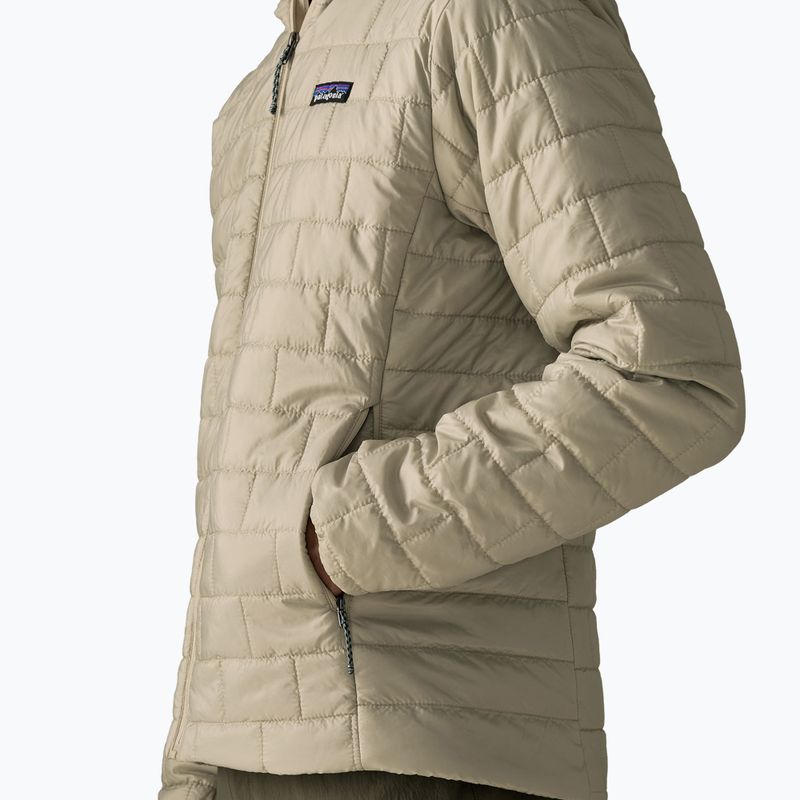 Férfi bélelt kabát Patagonia Nano Puff Hoody weathered stone 6