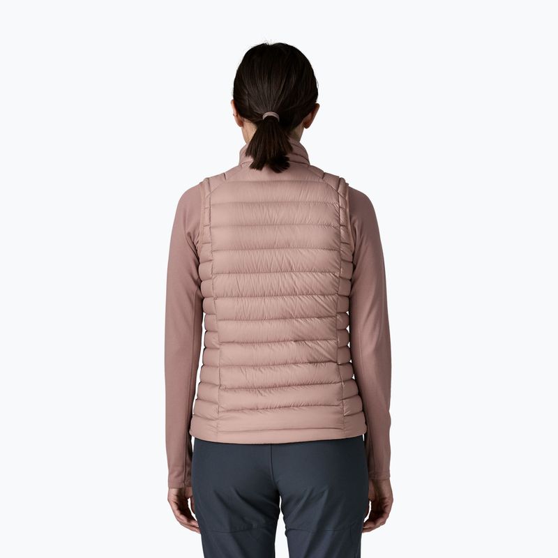 Női ujjatlan Patagonia Down Sweater moonrise taupe 2