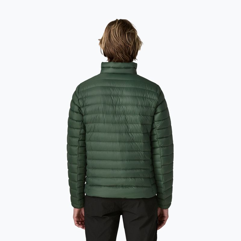 Férfi pehelykabát Patagonia Down Sweater treeline green 3