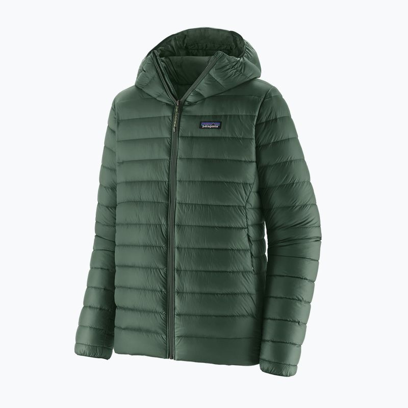 Férfi pehelykabát Patagonia Down Sweater Hoody treeline green 10