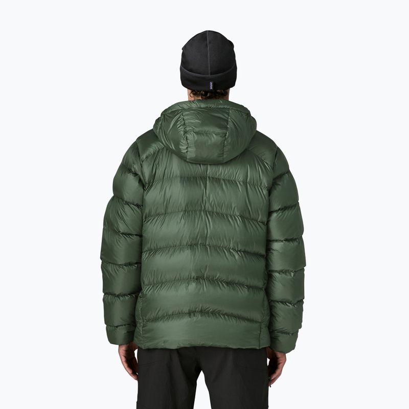 Férfi pehelykabát Patagonia Fitz Roy Down Hoody canopy green 2