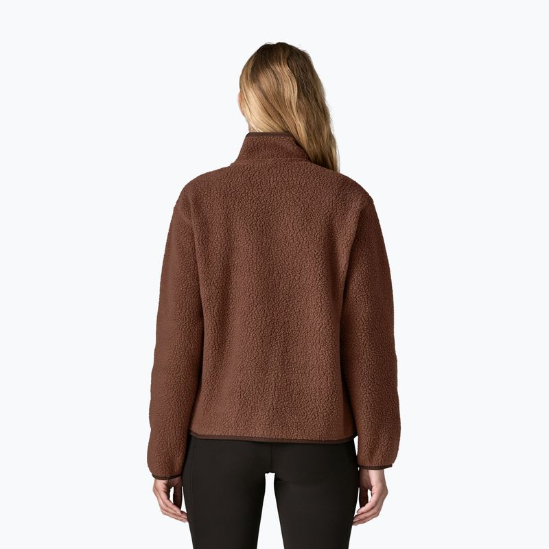 Női polár pulóver Patagonia Retro Pile Marsupial berm brown 2