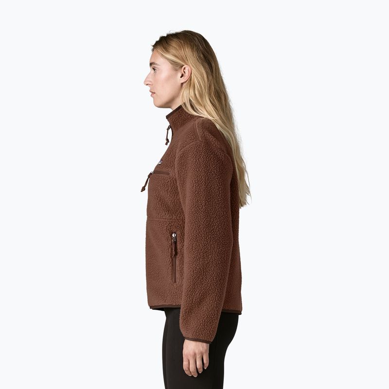Női polár pulóver Patagonia Retro Pile Marsupial berm brown 3