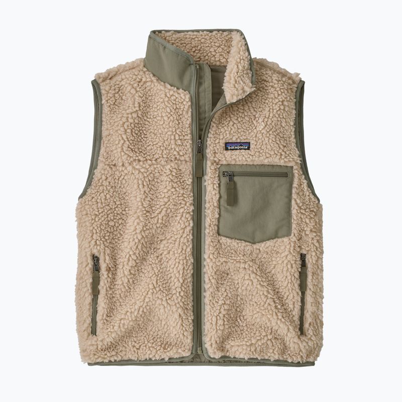 Női ujjatlan Patagonia Classic Retro-X dark natural w/river rock green 5