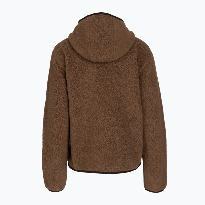 Női polár pulóver Patagonia Retro Pile Hoody berm brown 2