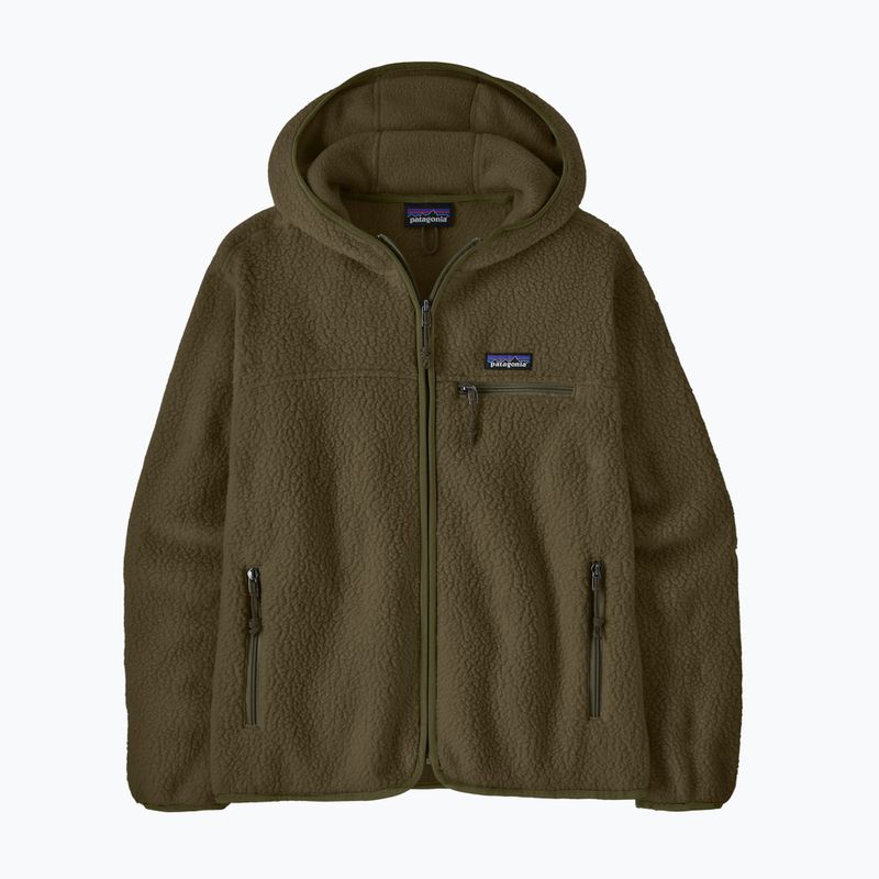 Női polár pulóver Patagonia Retro Pile Hoody basin green 6