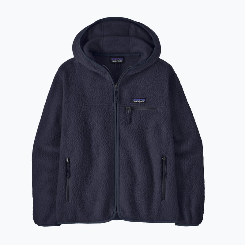 Női polár pulóver Patagonia Retro Pile Hoody sunken blue 6
