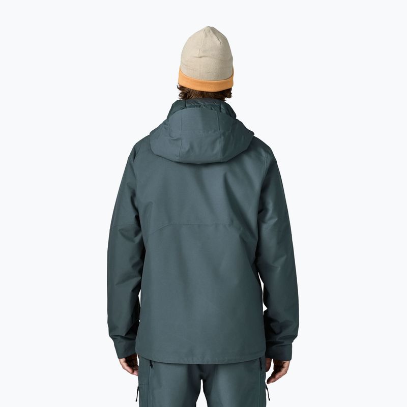 Férfi síkabát Patagonia Insulated Powder Town summit blue 2