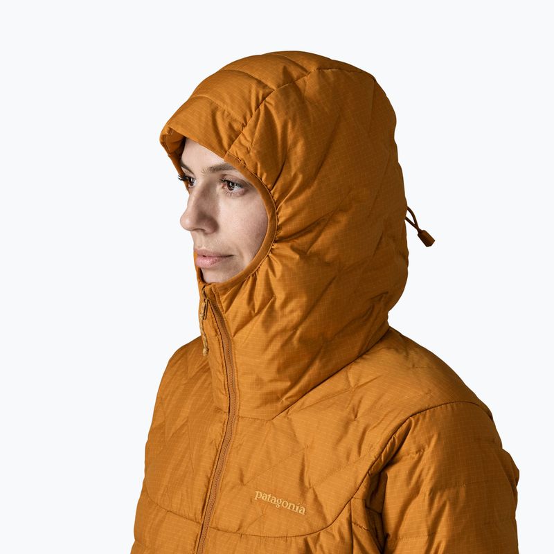 Női bélelt kabát Patagonia Durable Down Hoody cinnamon brown 5