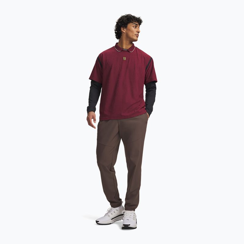 Férfi nadrág Under Armour Vibe Woven Jogger peppercorn/highland buff 2