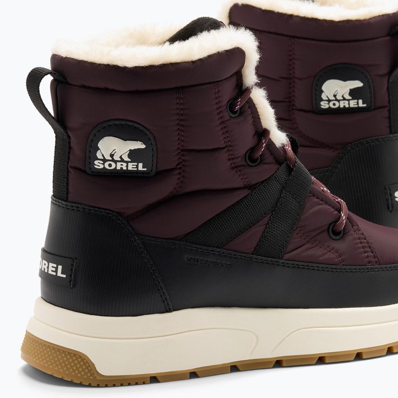 Női hótaposó Sorel Whitney III Mid Wp red lodge/black 8