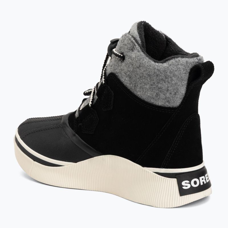Gyerek hótaposó Sorel Out N About IV Chillz Waterproof black/chalk 3