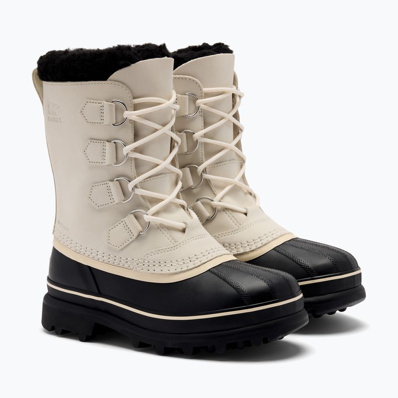 Női cipők Sorel Caribou chalk/black 4